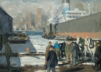 george bellows, royal academy of arts, london, londres, exposition, exhibition, peinture, painting, modern american life, rétrospective