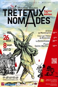 festival, théâtre, tréteaux nomades, montmarte, arène, paris, othello, shakespeare, molière, tchekhov, commedia dell`arte, burlesque, littérature, itinérant, spectacle, comédien